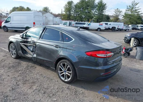 2019 Ford Fusion Sel z USA, uszkodzony, nr VIN 3FA6P0CD9KR138942